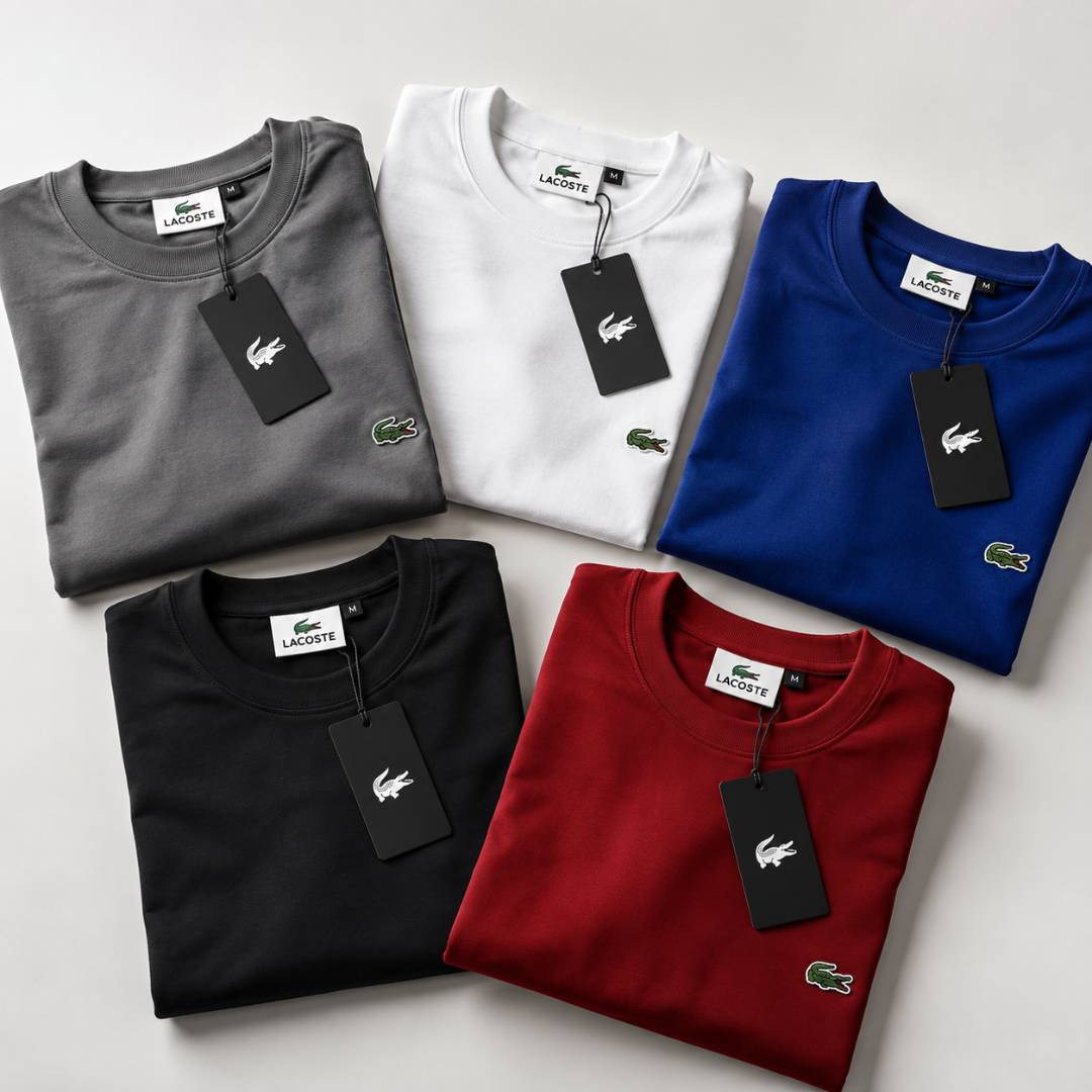 Lacoste Tees You'll Wear All Summer – 5 for the Price of 3