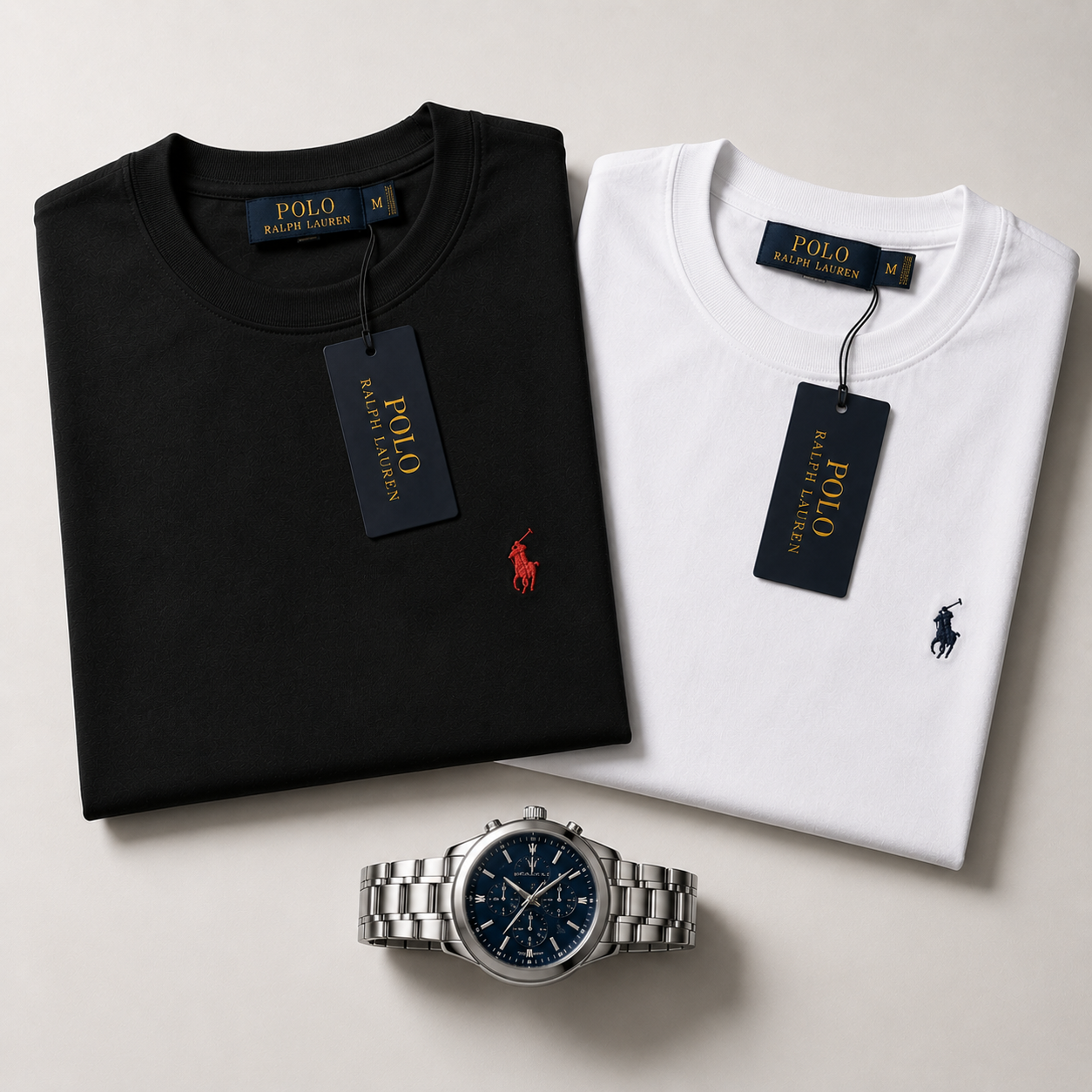 2 Ralph Lauren Shirts + Free Watch – Limited-Time Offer